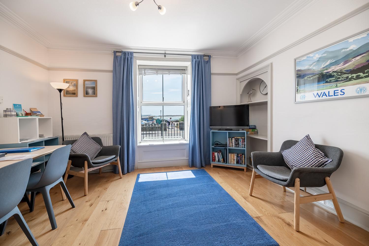 Ground Floor Sea View Apartment Aberdyfi Eksteriør bilde
