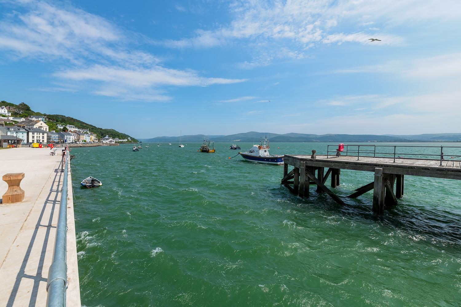 Ground Floor Sea View Apartment Aberdyfi Eksteriør bilde